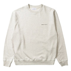 Edmmond Studios - Pamuklu Bisiklet Yaka Sweatshirt | Krem