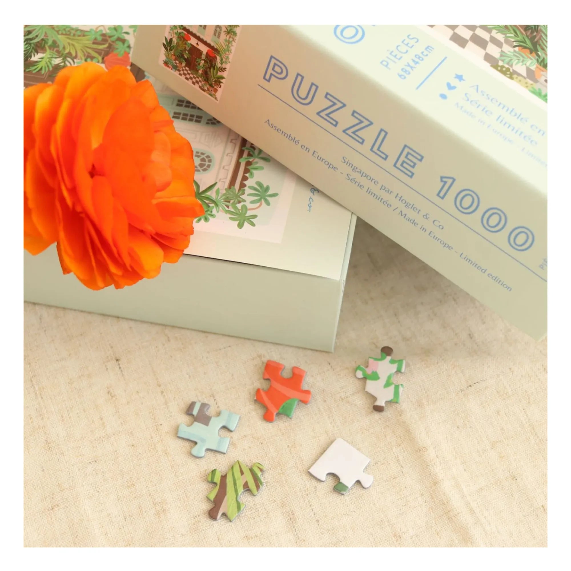La Petite Épicerie - Hoglet Singapore Puzzle - 1000 Parça