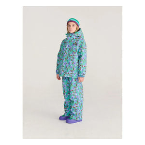 Bobo Choses - Flowery Geri Dönüştürülmüş Elyaf Kayak Pantolonu | Turkuaz