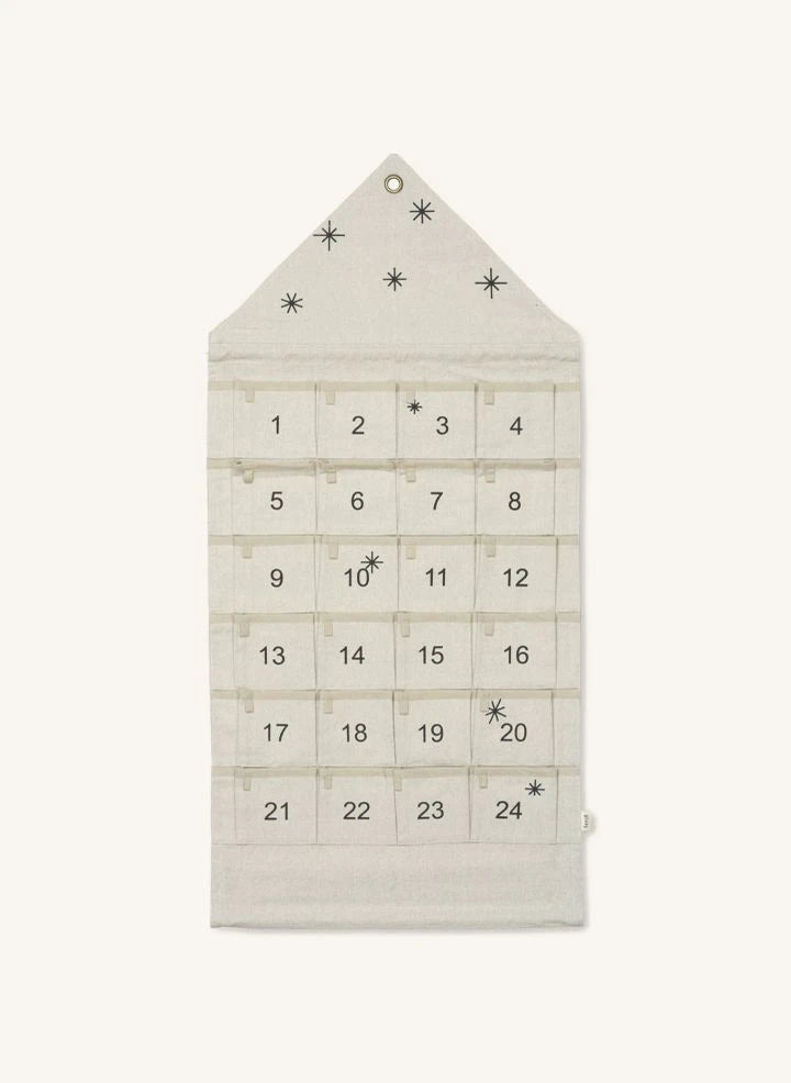 Ferm Living - تقويم المجيء | كريم