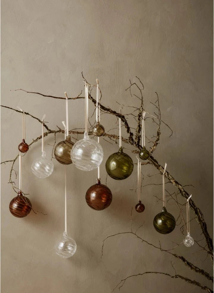 Ferm Living - زينة عيد الميلاد تويرل - مجموعة مكونة من 4