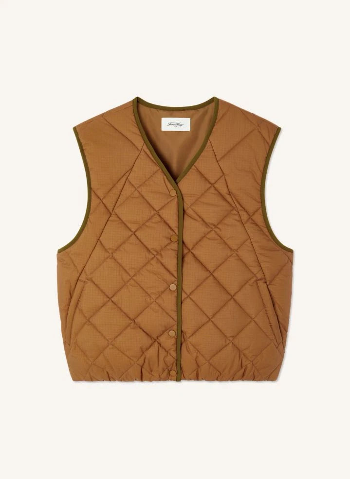 American Vintage - سترة Yupibam | بني داكن (Taupe)