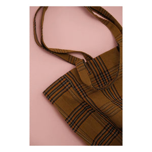Rose in April - Elisabeth Ekose tote çanta | Kahverengi