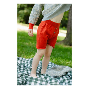 Bayiri - Explorer şort Organic cotton | Kırmızı