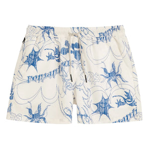 OAS - Romantik Banyo Şortu | Mavi