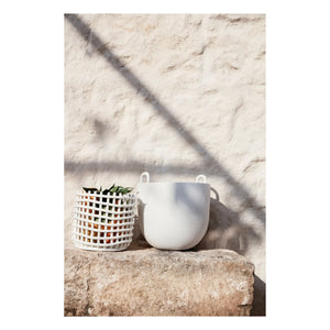 Ferm Living - Seramik Sepet | Beyaz