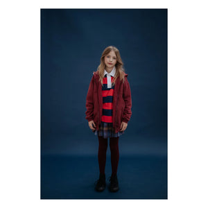 Repose AMS - Organik pamuk fermuarlı sweatshirt | Bordo