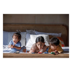 Plan Toys - Mini Ahşap Araçlar - 5'li Set