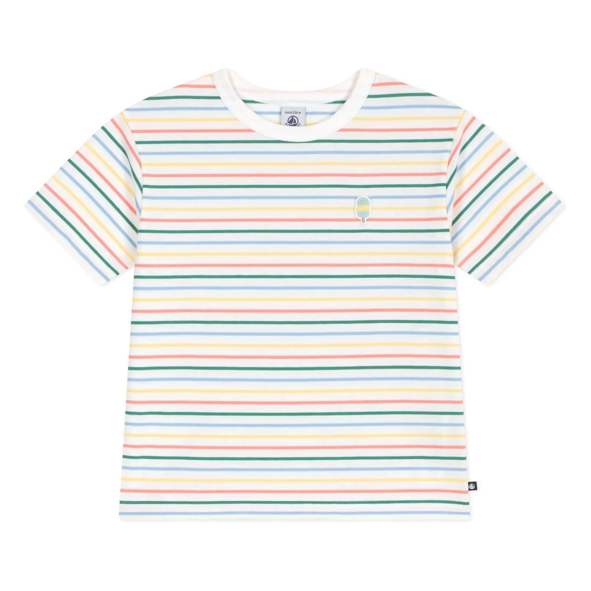 Petit Bateau - Çizgili Tişört | Sarı