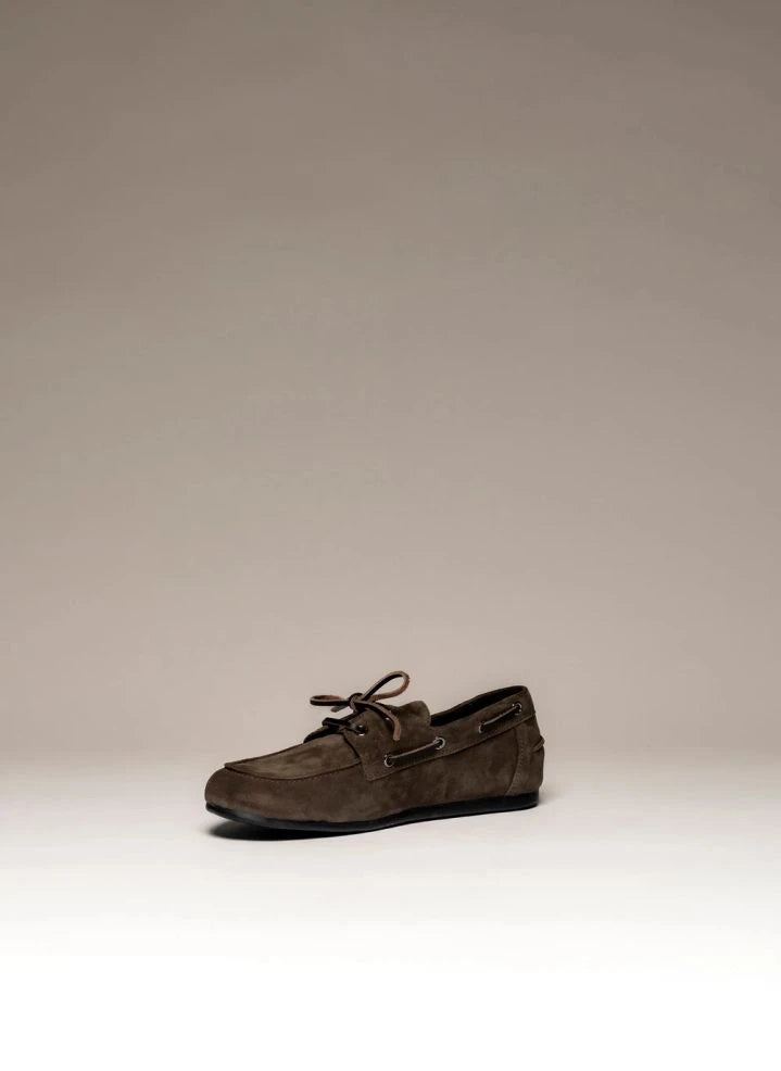 Odare - Leo Süet Loafer Ayakkabı | Vizon kahverengi