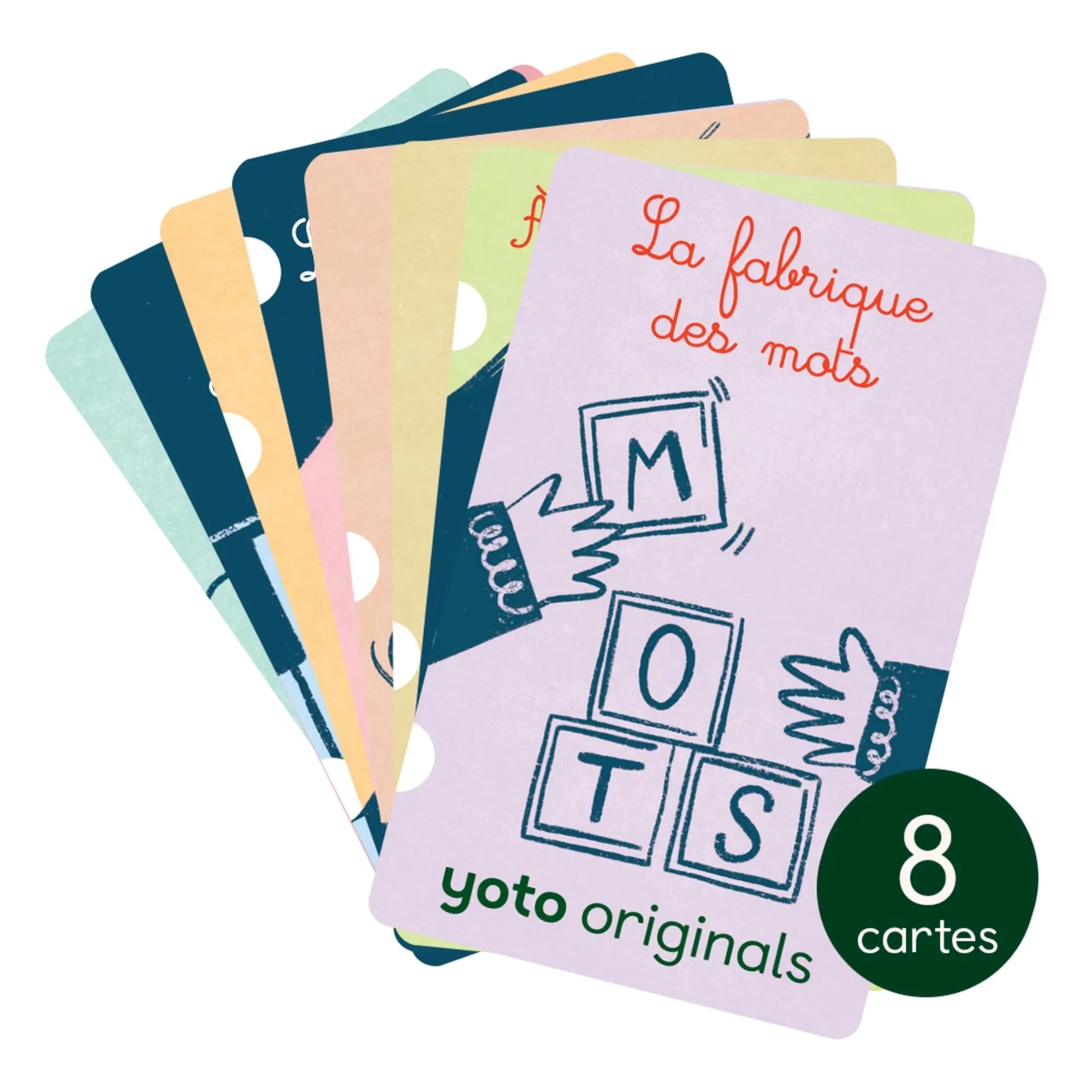 Yoto Player - Okuma Bir Oyundur kartları - 8'li paket