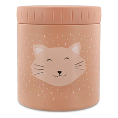 Trixie - Isı yalıtımlı atıştırmalık kutusu 500 ml Mrs Cat | Pembe