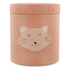 Trixie - Isı yalıtımlı atıştırmalık kutusu 500 ml Mrs Cat | Pembe