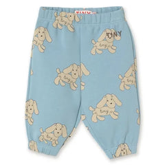 Tinycottons - Organik Pamuklu Bebek Köpek Jogger | Açık Mavi