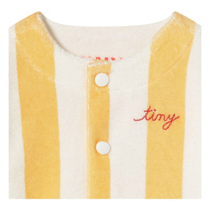 Tinycottons - Çizgili Organik Pamuklu Sweatshirt | Sarı