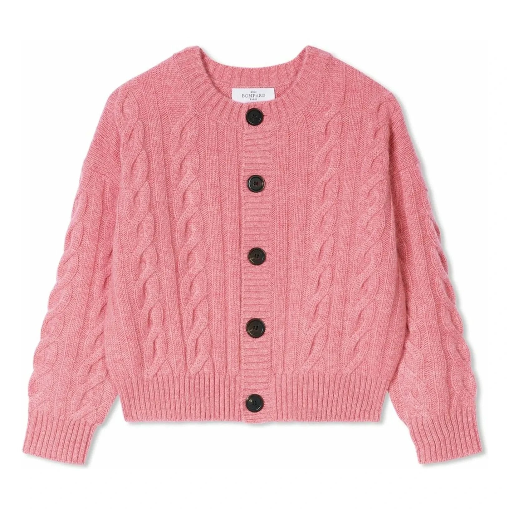 Bompard - Bükümlü Kaşmir Hırka | Pembe