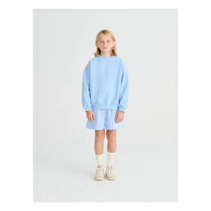 True Artist - Sweat-shirt N°11 Kuş Organik Pamuk | Açık mavi