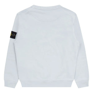 Stone Island - Sweat Logosu | Açık Mavi