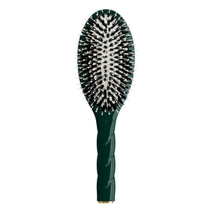 La Bonne Brosse - Brosse à cheveux L'Indispensable Twist N°03 - Bakım & Parlaklık | Zümrüt yeşili