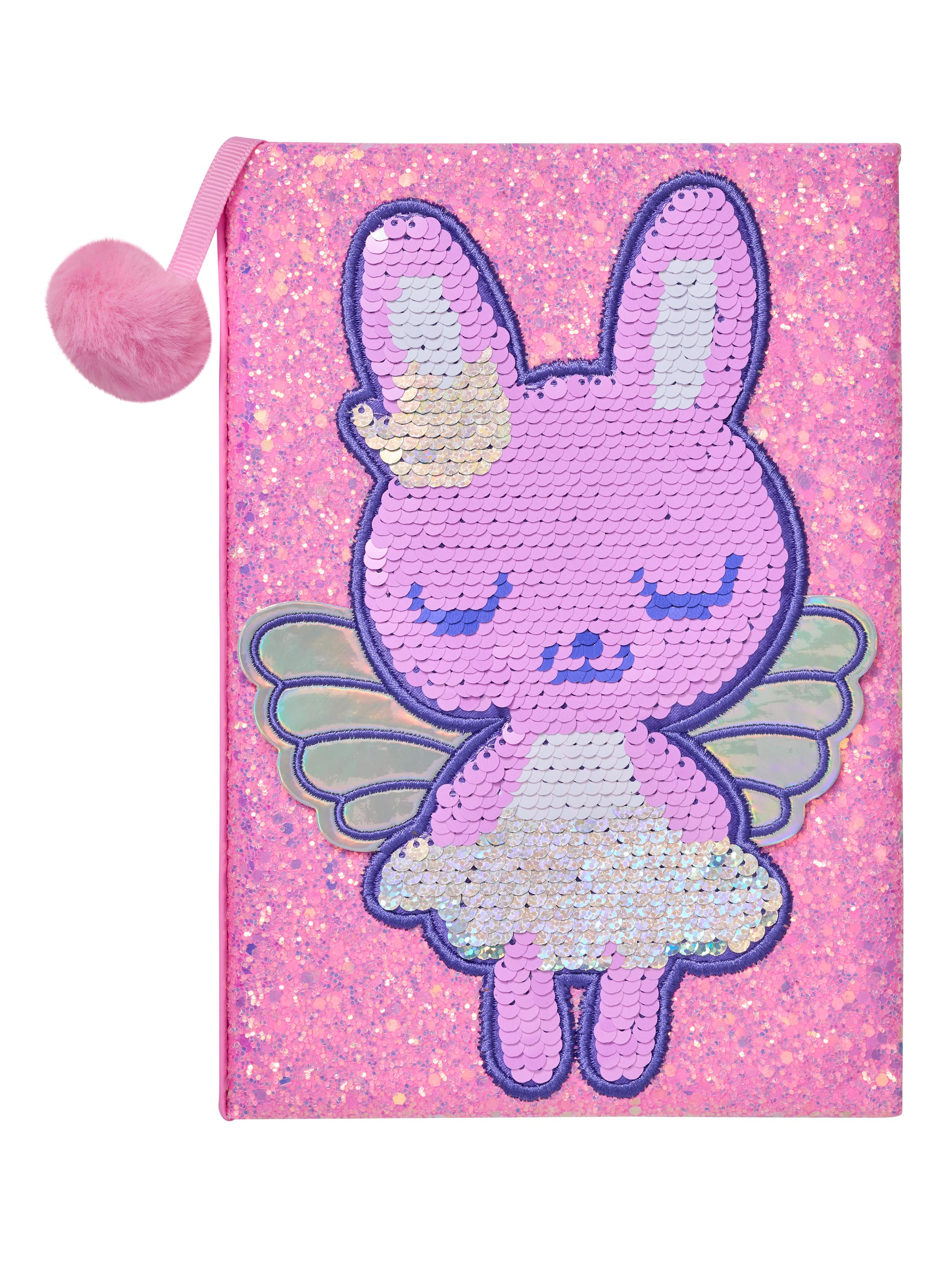 Smiggle - Sequin Dreams Çift Taraflı A5 Defter-Dinossi