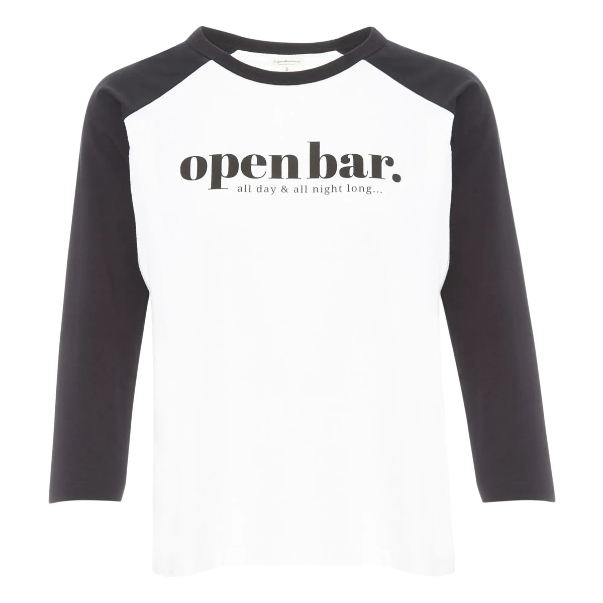 Tajinebanane - Open Bar تيشيرت إرضاع | أبيض