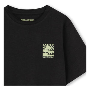 Zadig & Voltaire - Jersez Make More Art Tişört | Siyah