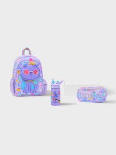 Smiggle - مجموعة حقائب مرحلة ما قبل المدرسة والحضانة Play Time المكونة من 3 قطع