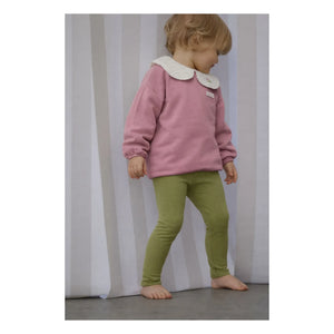 Lililotte - Salomé organik pamuk sweatshirt | Toz Pembe