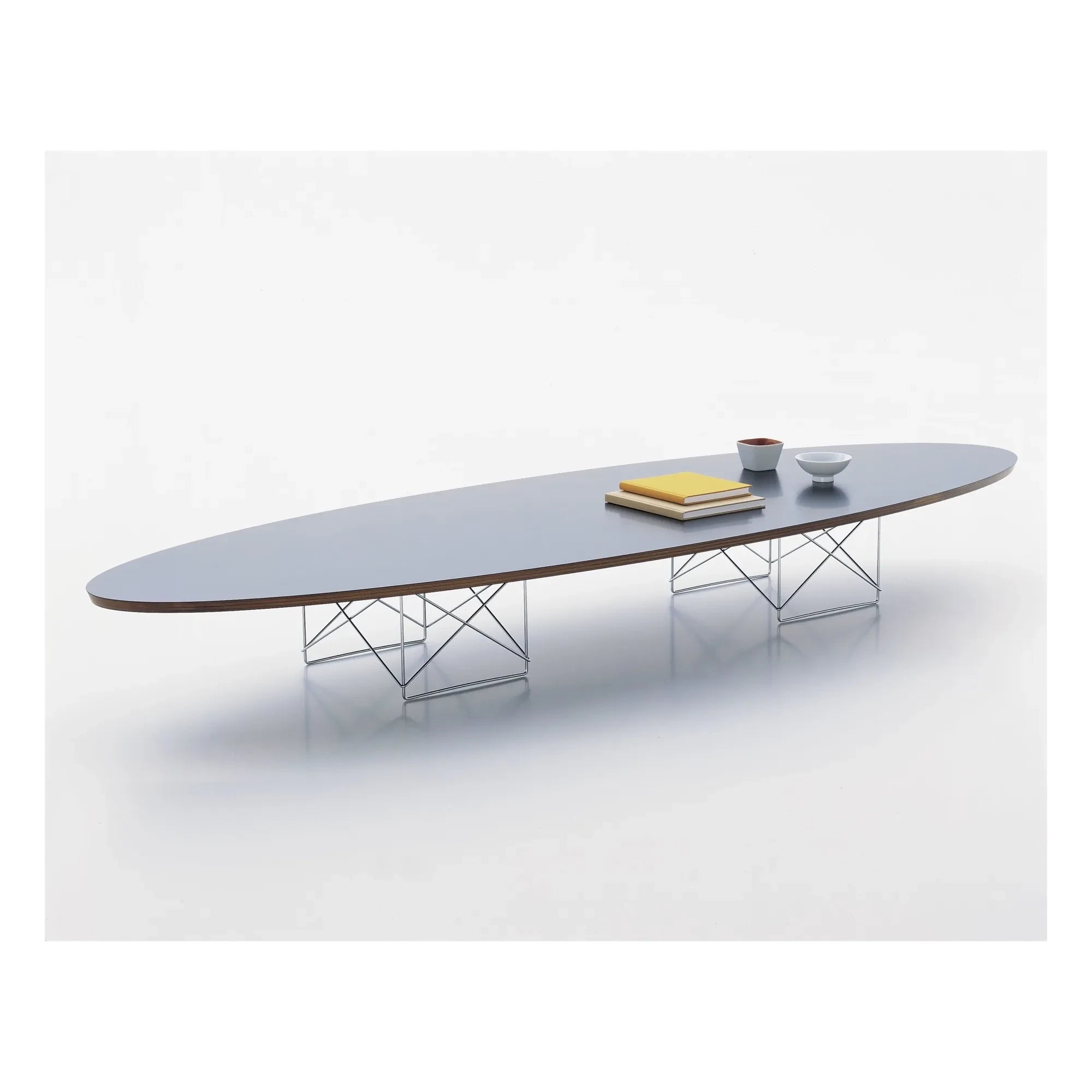 Vitra - Eliptik Masa ETR - Charles & Ray Eames, 1951 | Siyah