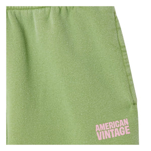 American Vintage - Plizzy Pamuk Jogger | Soluk Yeşil
