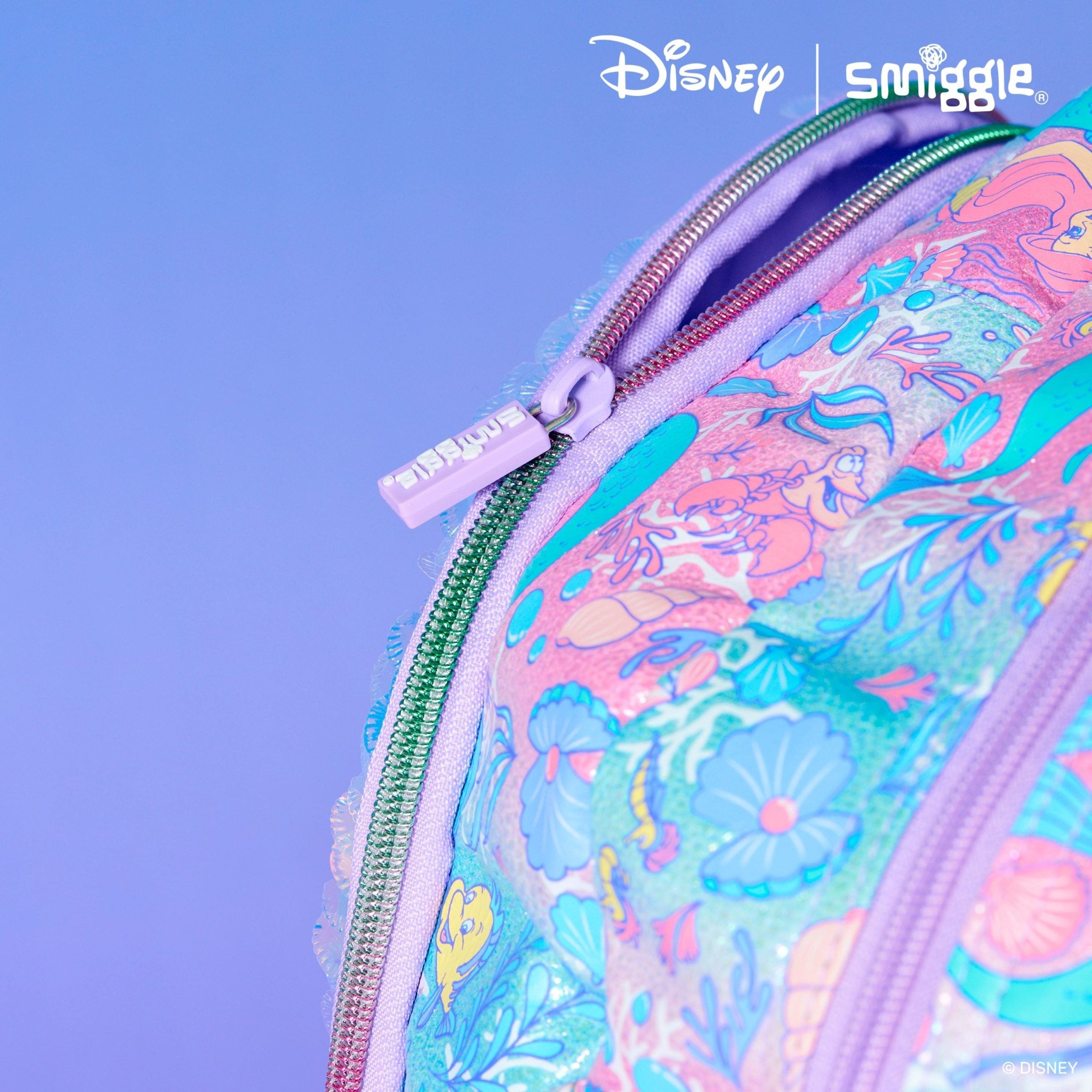 Smiggle - Disney Prenses Klasik Sırt Çantası-Dinossi