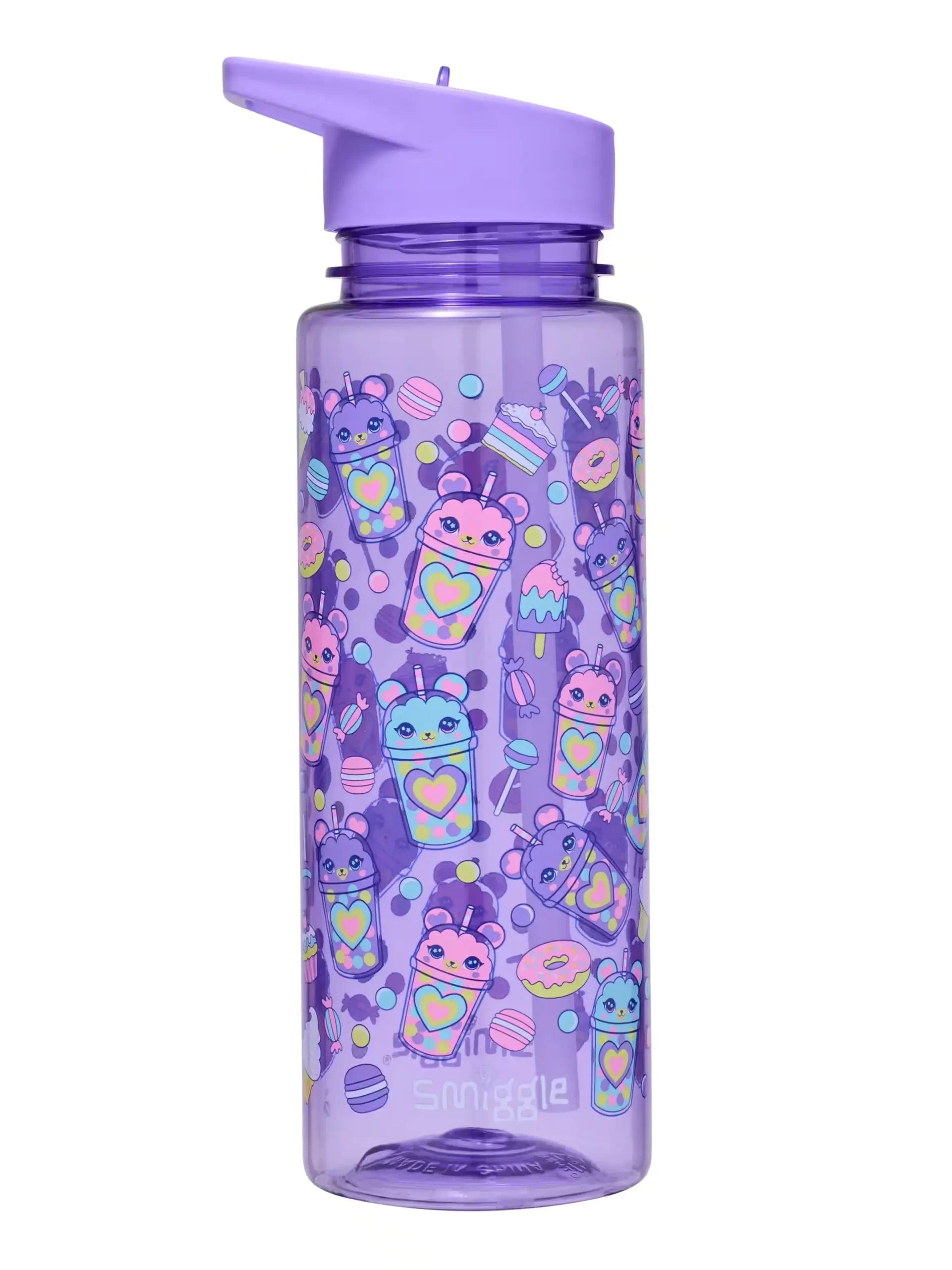 Smiggle - Wonder World Tatlı Atıştırmalıklar 750Ml BPA'sız Suluk-Dinossi