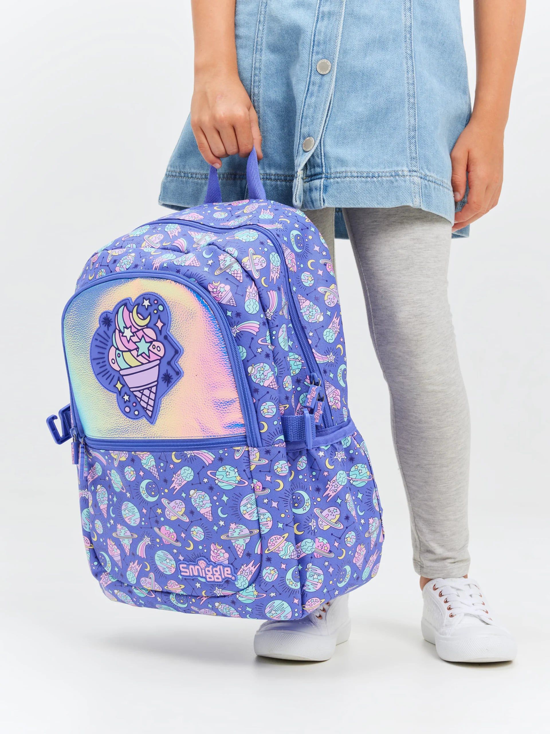 Smiggle - Epic Okul Sırt Çantası-Dinossi