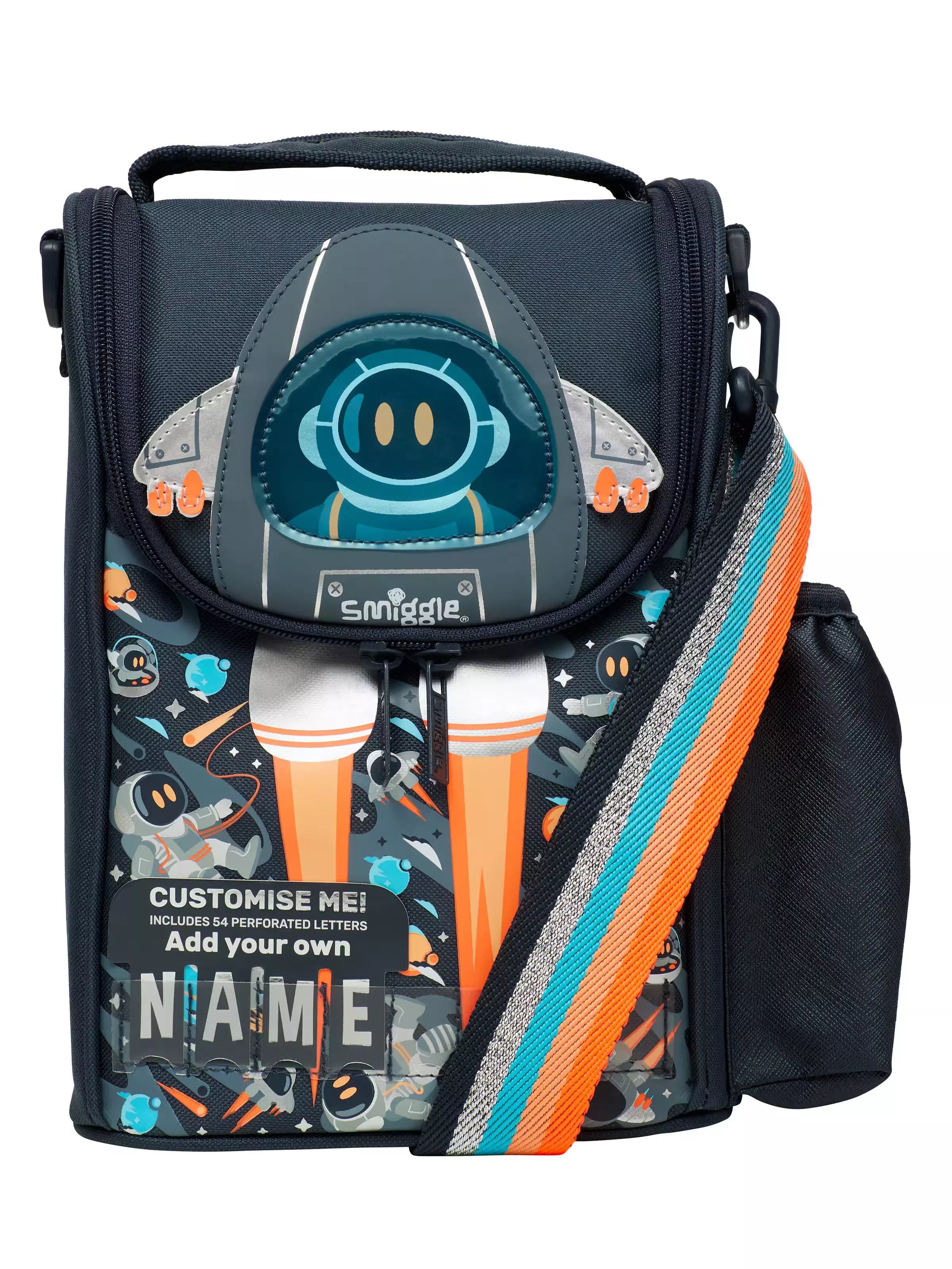 Smiggle -Blast Off Anaokulu Beslenme ve Gezi Çantası-Dinossi