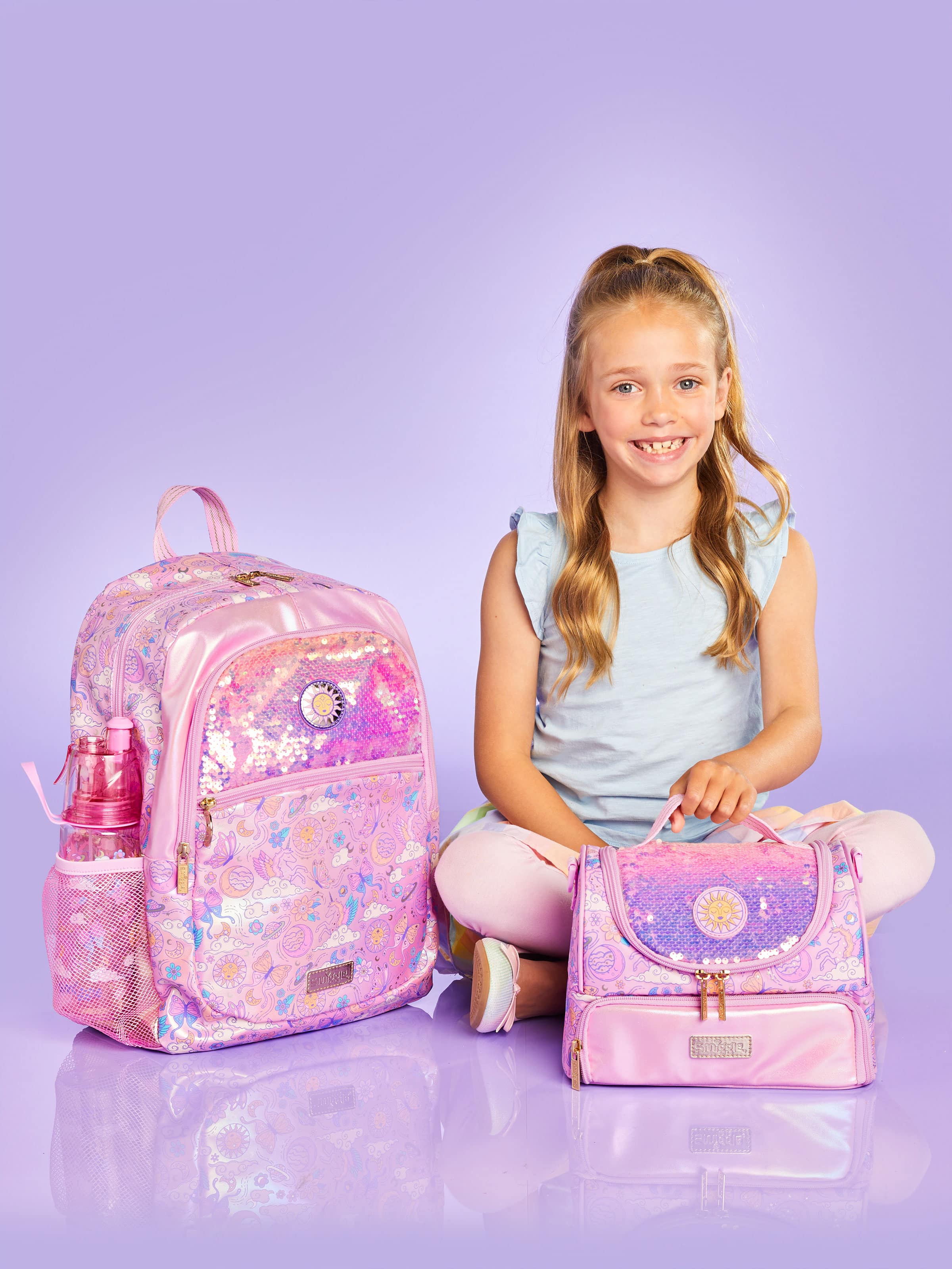 Smiggle - Cosmos Klasik Sırt Çantası-Dinossi