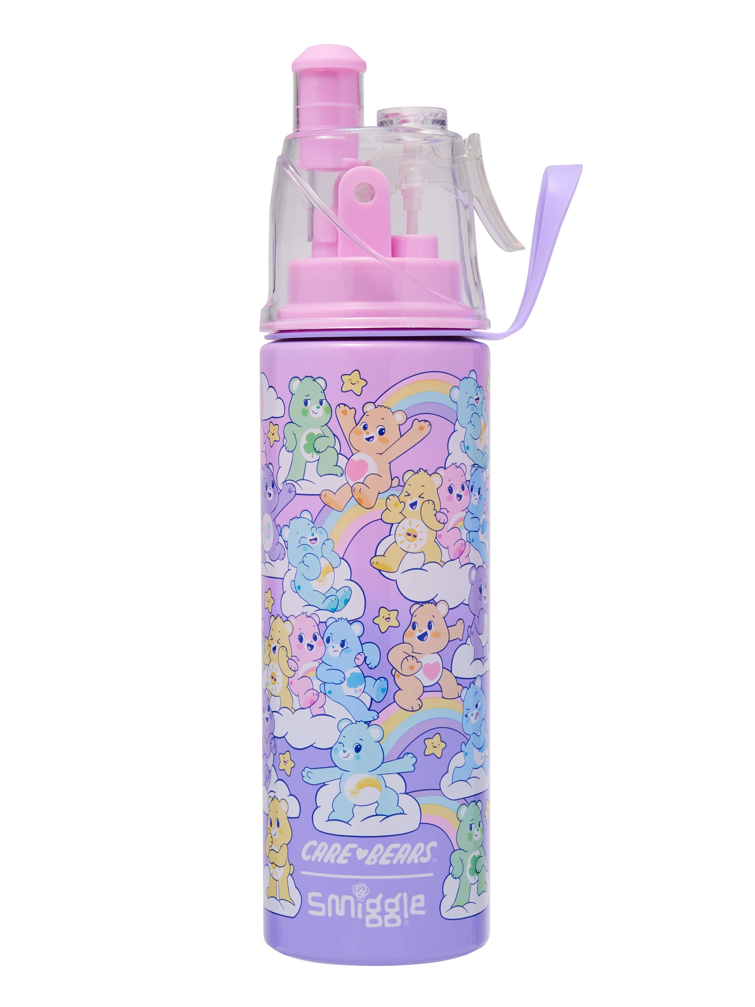 Smiggle - دلوعة العناية زجاجة ماء بخاخ 500ML من الفولاذ المقاوم للصدأ