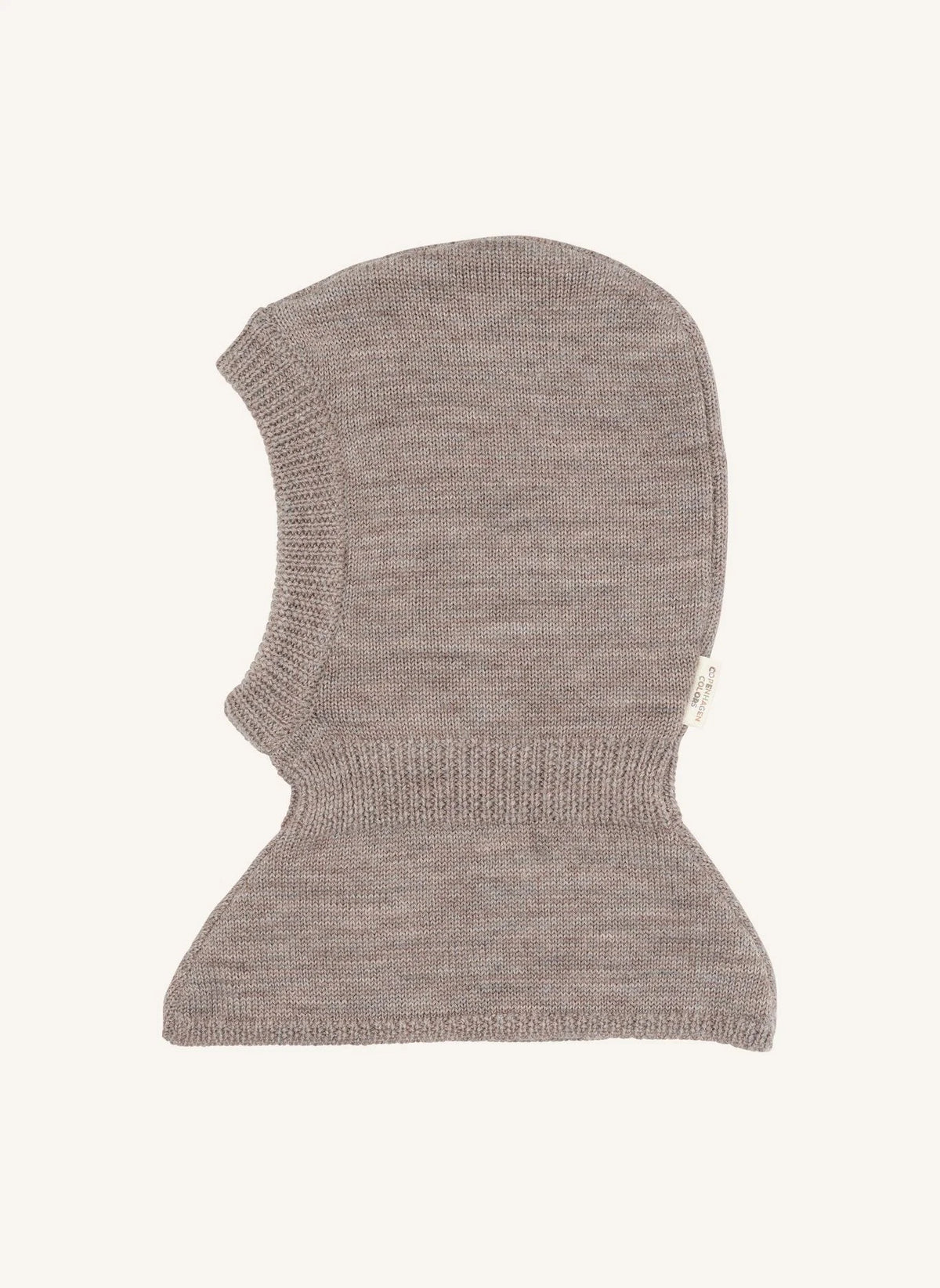 Copenhagen Colors - Fitilli Merinos Yünü Balaklava | Bej