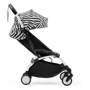 Stokke® - YOYO³ 6+ Bebek Arabası Beyaz çerçeve | Zebra