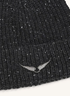 Zadig & Voltaire - Bonnet Susana Ailes | رمادي