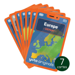 Yoto Player - 7 kıta, olağanüstü bir yolculuk kartları - 7'li paket