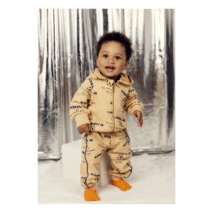 Mini Rodini - Alien City Organik Pamuk Jogger | Bej