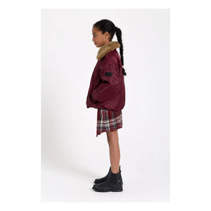 Finger in the nose - Aria Bomber Ceket | Aubergine