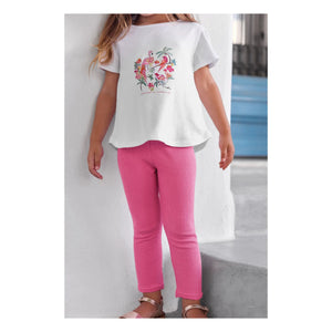 Tartine et Chocolat - Tropique T-shirt | Beyaz