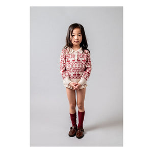 birinit - Yünlü Ördek Şort | Bordo