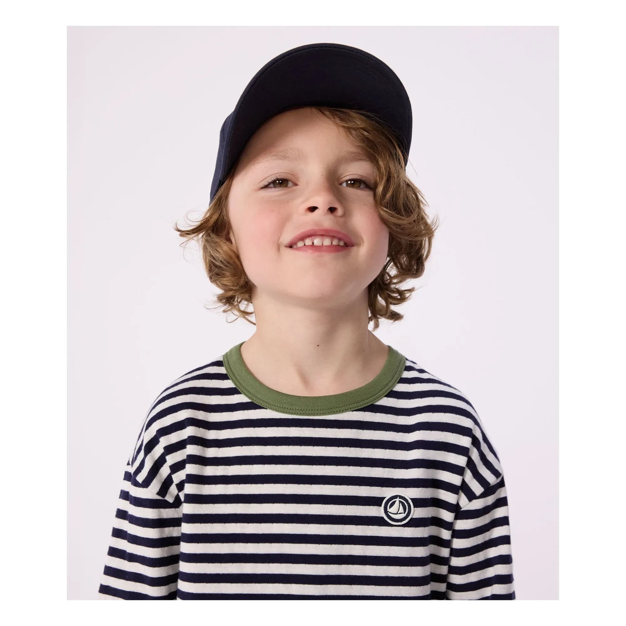 Petit Bateau - Çizgili Tişört | Mavi