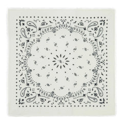 Kujten - Hachiko Kaşmir Bandana | Beyaz