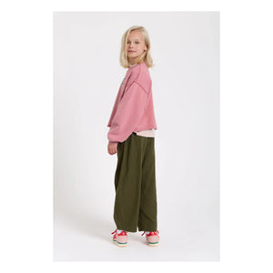 Hundred Pieces - Belmont organik pamuklu sweatshirt | Pembe