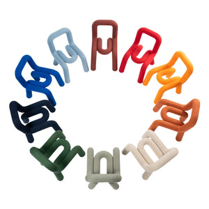 Moustache - Mini Bold Sandalye | Mavi