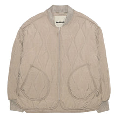 Smallable Kid - Wooly Kapitone Bomber Ceket | Taupe gri