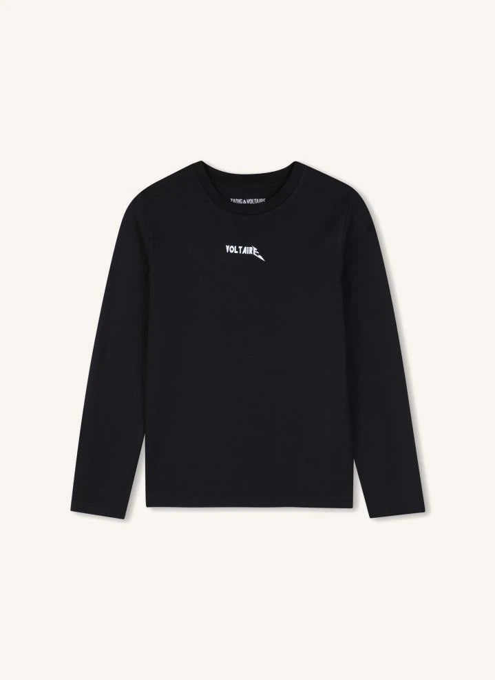 Zadig & Voltaire - Voltaire organik pamuk Tişört | Siyah